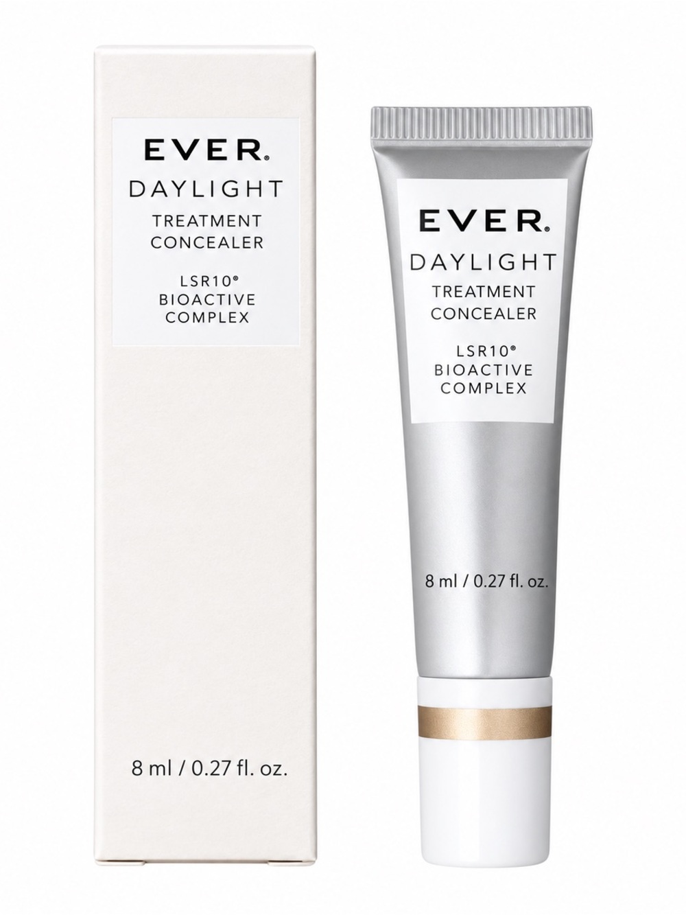 EVER DAYLIGHT TREATMENT CONCEALER WITH LSR10 IN EXTRA LIGHT 8ML - BNIB